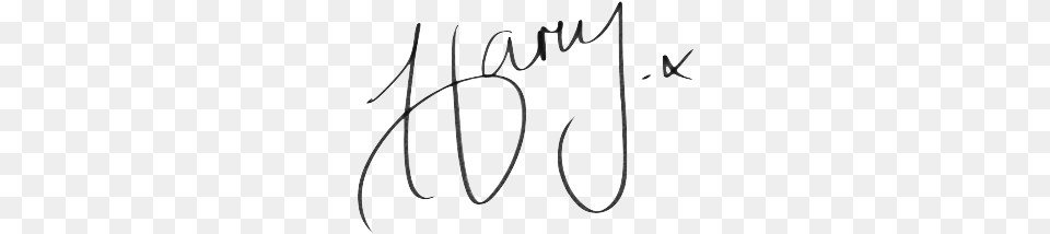 Harry Styles Signature Harry Styles Transparent Symbol, Handwriting, Text Png Image