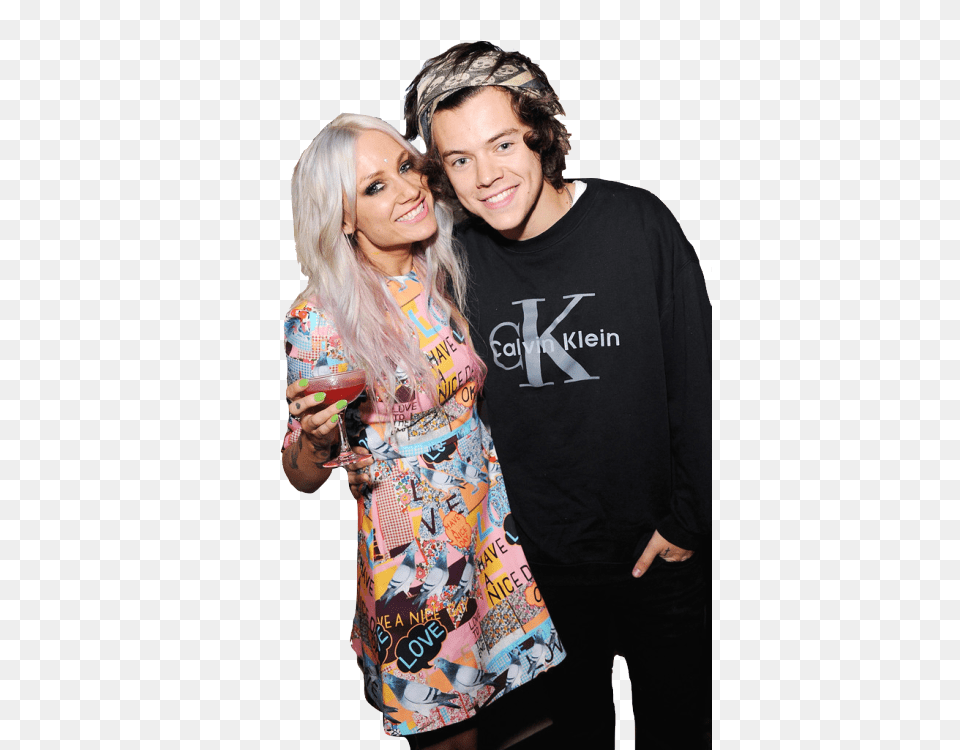 Harry Styles Transparent On Tumblr Kara Rose Marshall Harry Styles, Adult, T-shirt, Portrait, Photography Free Png Download