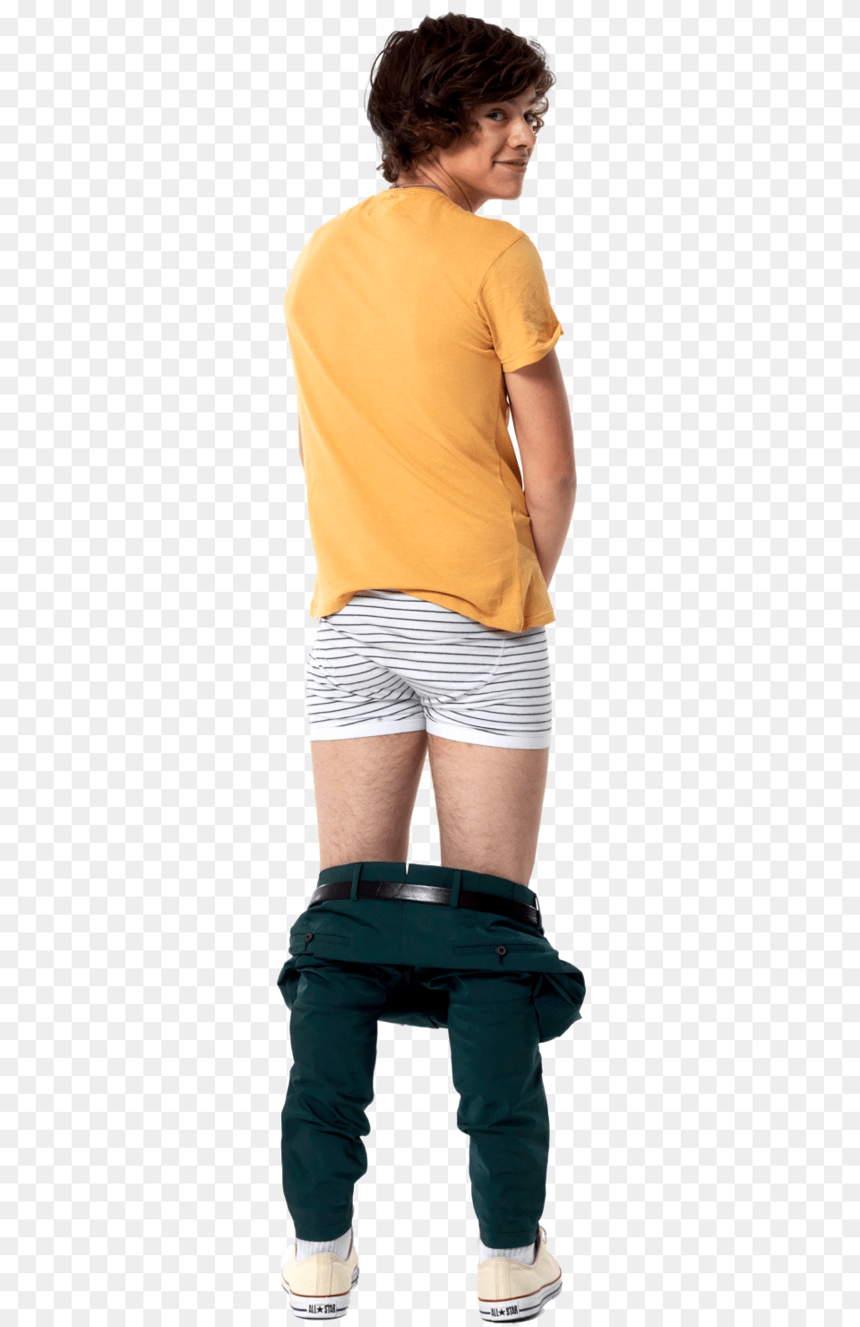 Harry Styles With Shorts, Clothing, Teen, Boy, Person Free Png