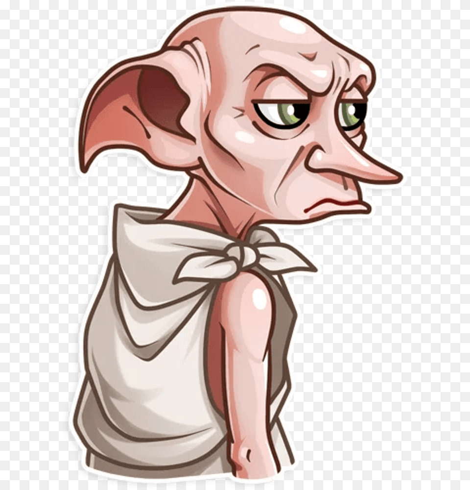 Harrypotter Dobby Sticker Harry Potter Dobby Harry Potter Stickers, Baby, Person, Art, Alien Free Transparent Png