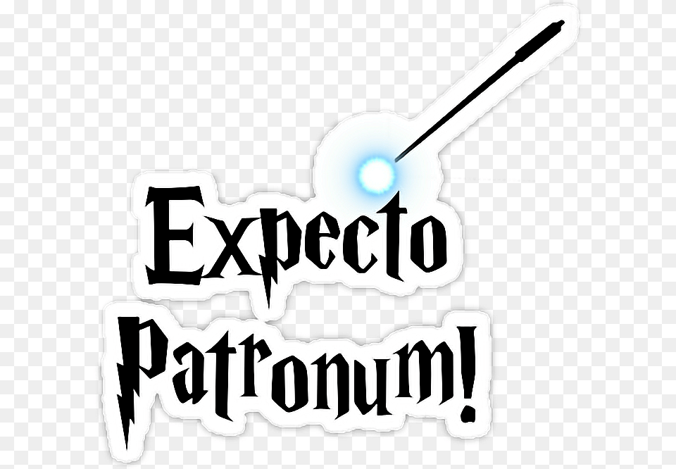 Harrypotter Expectopatronum Wand Varinha Harry Potter, Cutlery, People, Person, Stencil Free Png Download