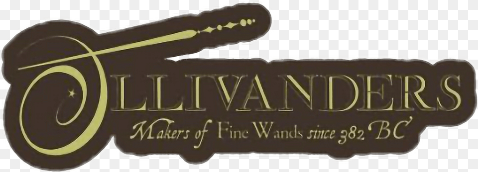 Harrypotter Hp Ollivanders Wands Varinhas Olivarasharry Harry Potter Logo Ollivanders, Text, Weapon Png Image