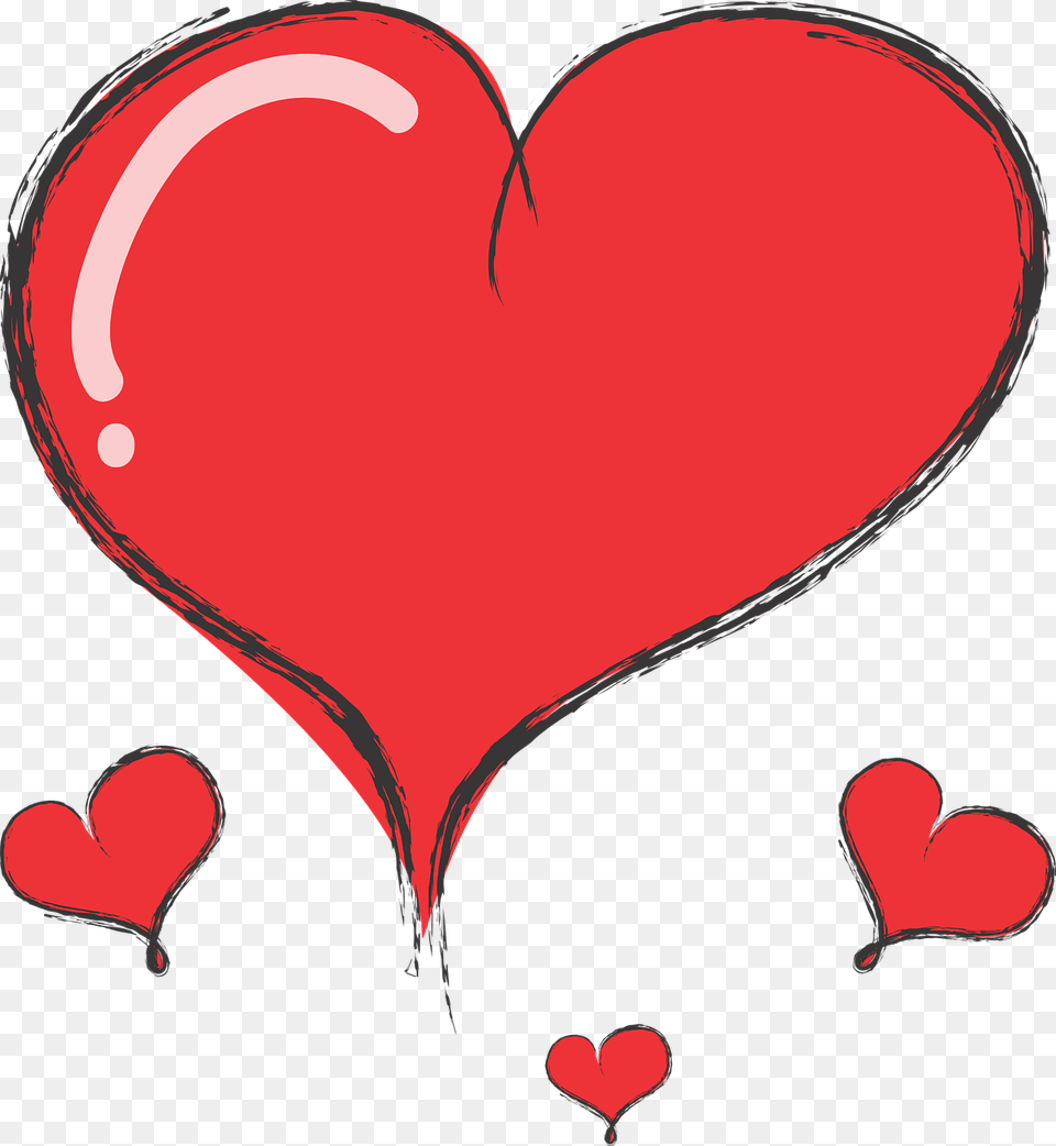 Hart Cute, Heart, Balloon Png