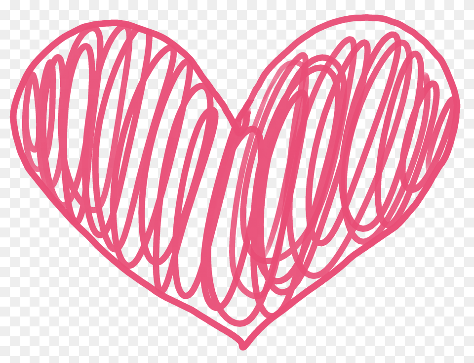 Hart Scribble The Frame Gallery For Framing Art Sculpture, Heart, Sticker Free Png Download