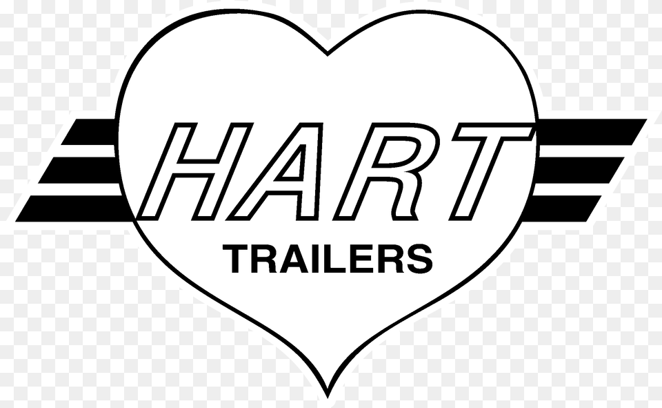 Hart Trailers Logo Black And White Exam In Progress Sign Png Image