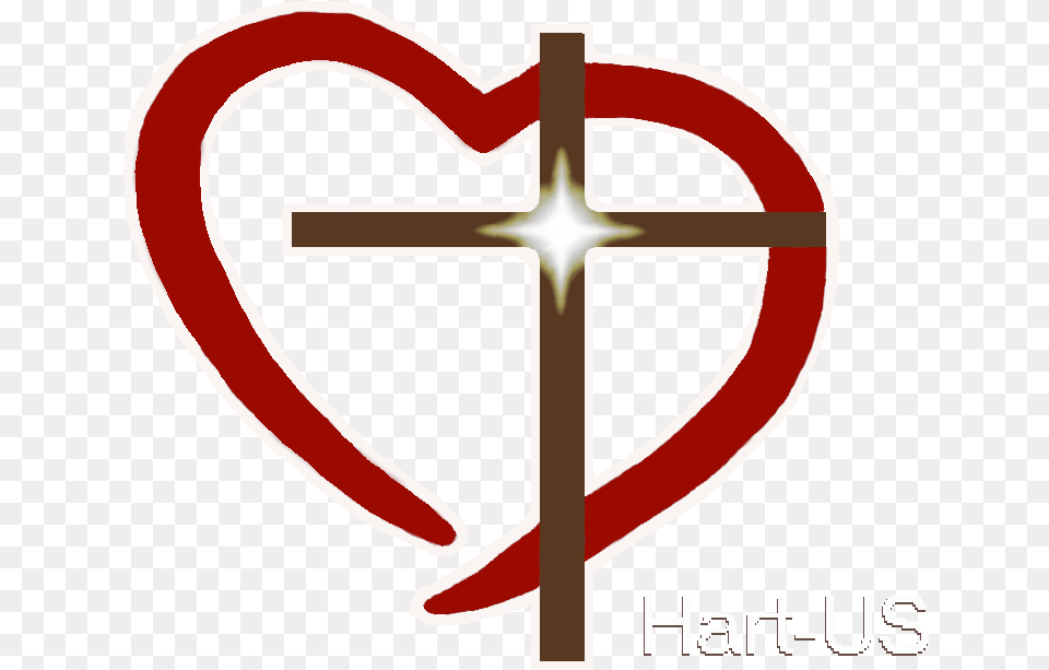 Hart Us Cross, Symbol Png Image