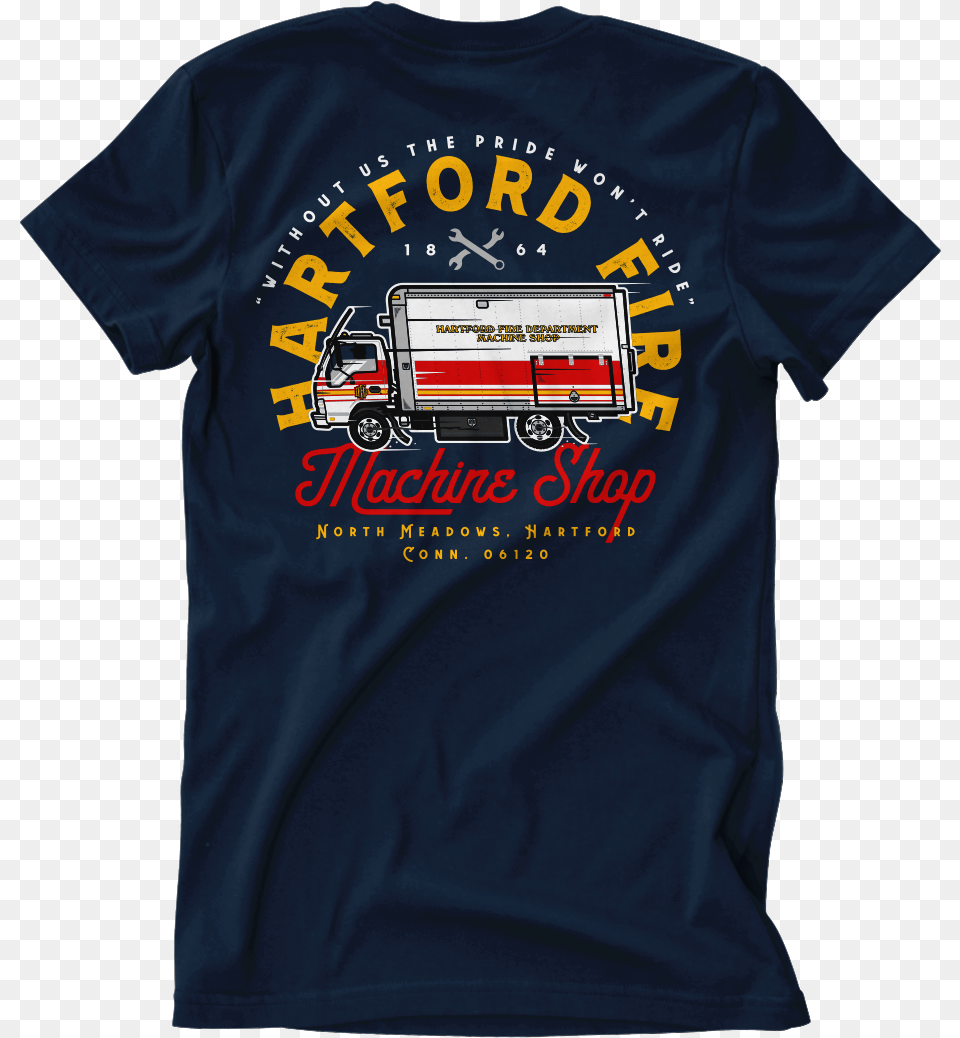 Hartford Fire The Shop Unisex, Clothing, Shirt, T-shirt Png Image