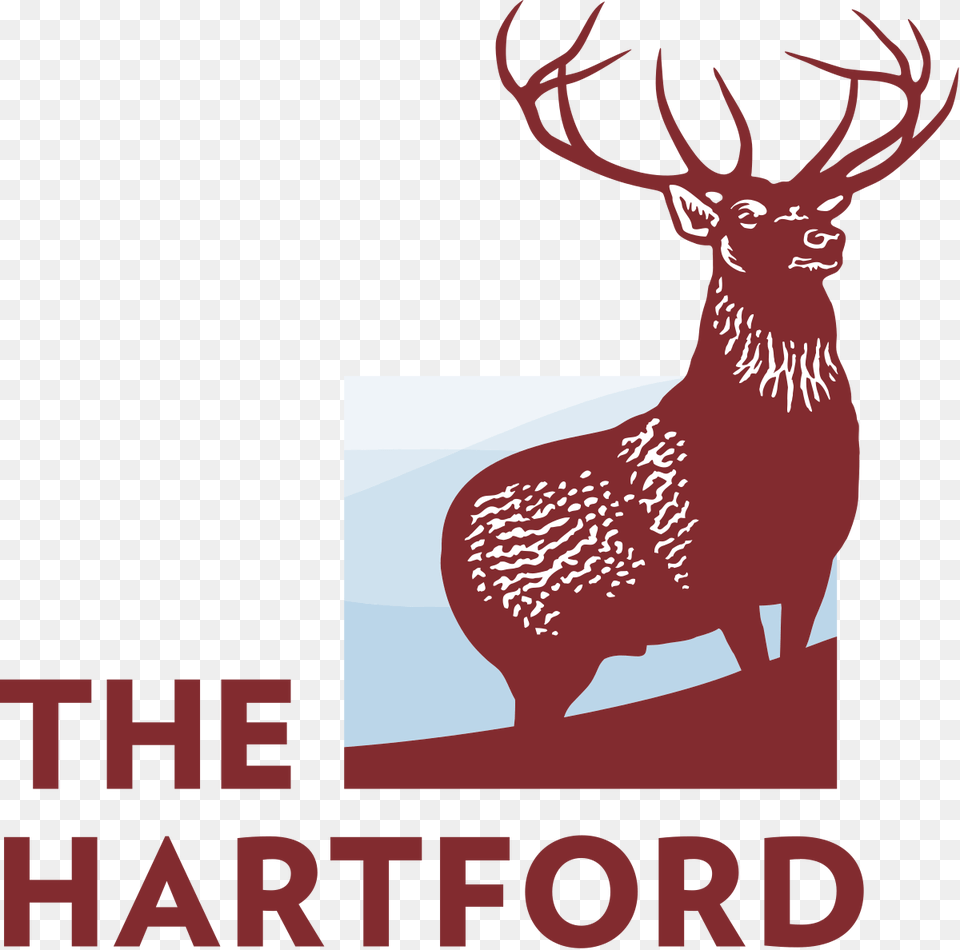 Hartford Insurance Logo, Animal, Deer, Elk, Mammal Png