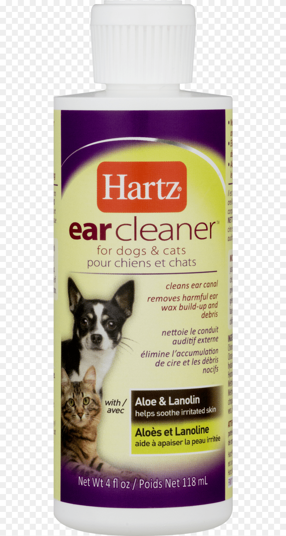 Hartz Ear Cleaner For Dogs And Cats, Plant, Herbs, Herbal, Dog Free Png