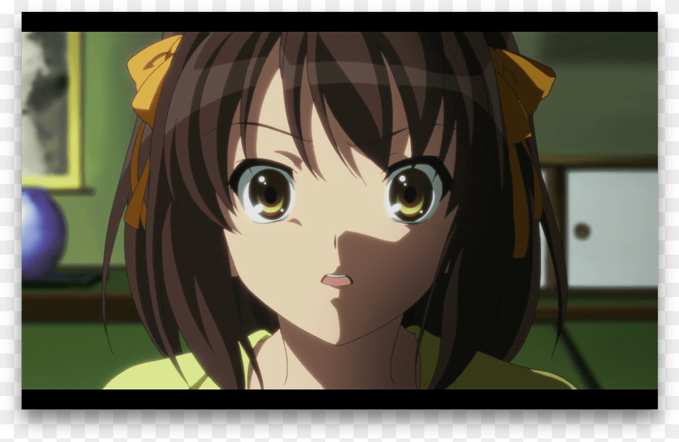 Haruhi Suzumiya Shocked, Anime, Adult, Female, Person Png