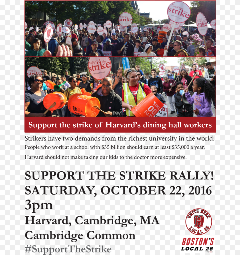 Harvard Strike Oct22 Vector Security, Advertisement, Poster, Person, People Free Png Download