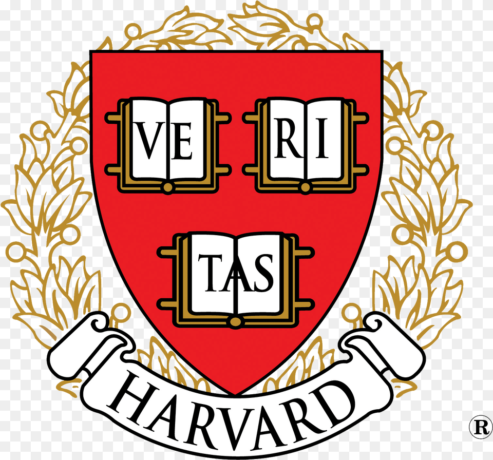 Harvard University Logo, Emblem, Symbol, Badge Png
