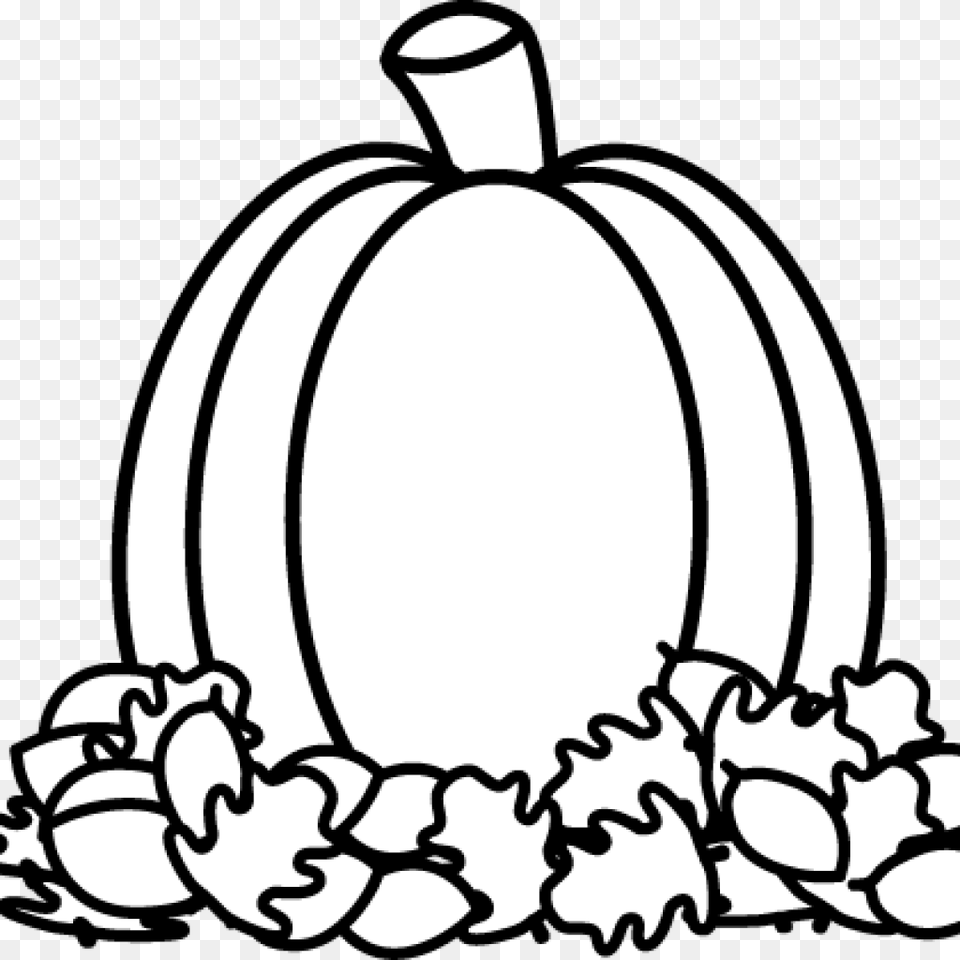 Harvest Day Clipart Fall Clipart Black And White, Food, Plant, Produce, Pumpkin Png