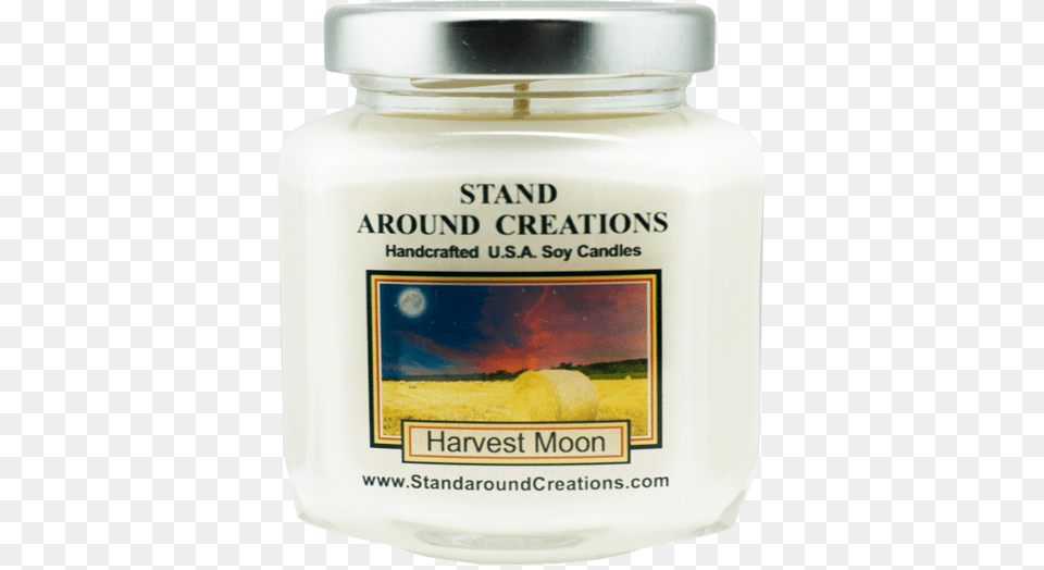 Harvest Moon Hex 6 Oz Stand Around Creations Nag Champa Hex 6 Oz, Jar, Bottle, Food, Mayonnaise Png