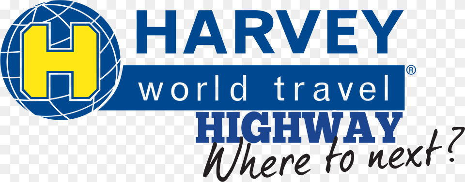 Harvey World Travel, Logo, Scoreboard, Text Png Image