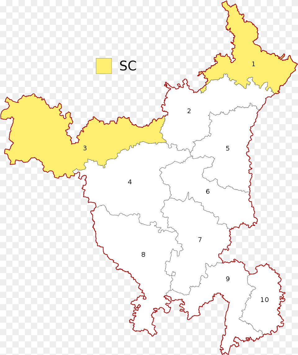 Haryana Reserved Constituencies Map, Atlas, Chart, Diagram, Plot Free Png Download