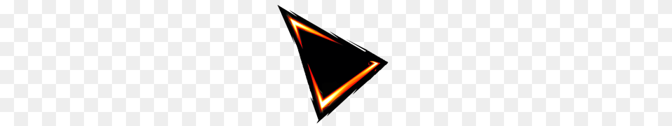 Has The Shape Of A Doritos Chip Rough Sides Sample, Triangle, Light, Lighting Png Image