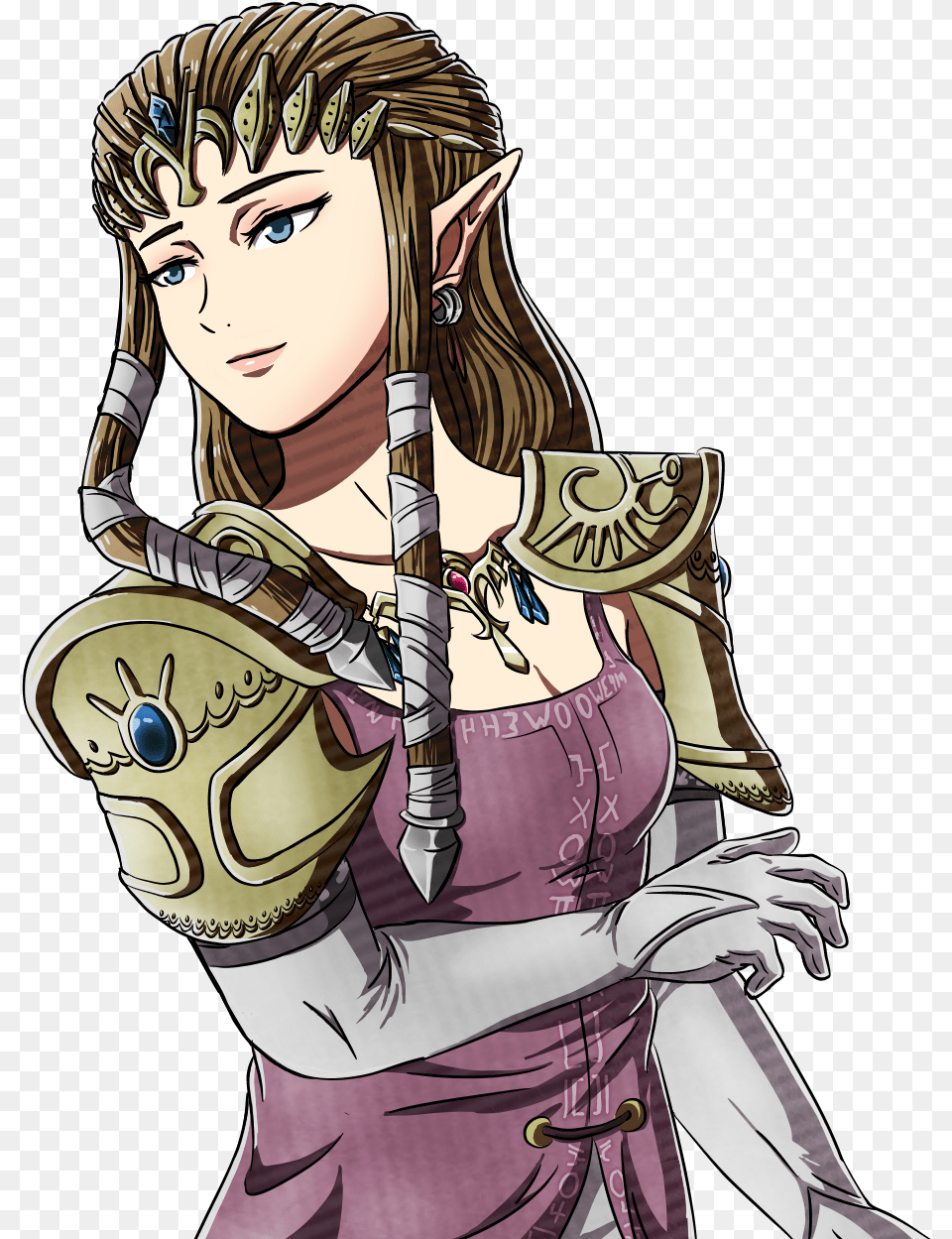 Has This Been Done Yet Princess Zelda Fire Emblem Full Princess Zelda Fire Emblem, Publication, Book, Comics, Adult Free Png