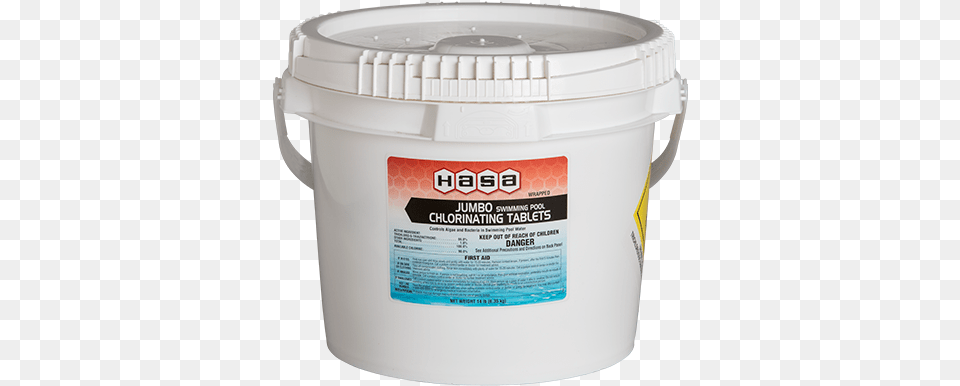 Hasa Jumbo Chlorinating Tablets Plastic, Paint Container, Bucket Free Png Download