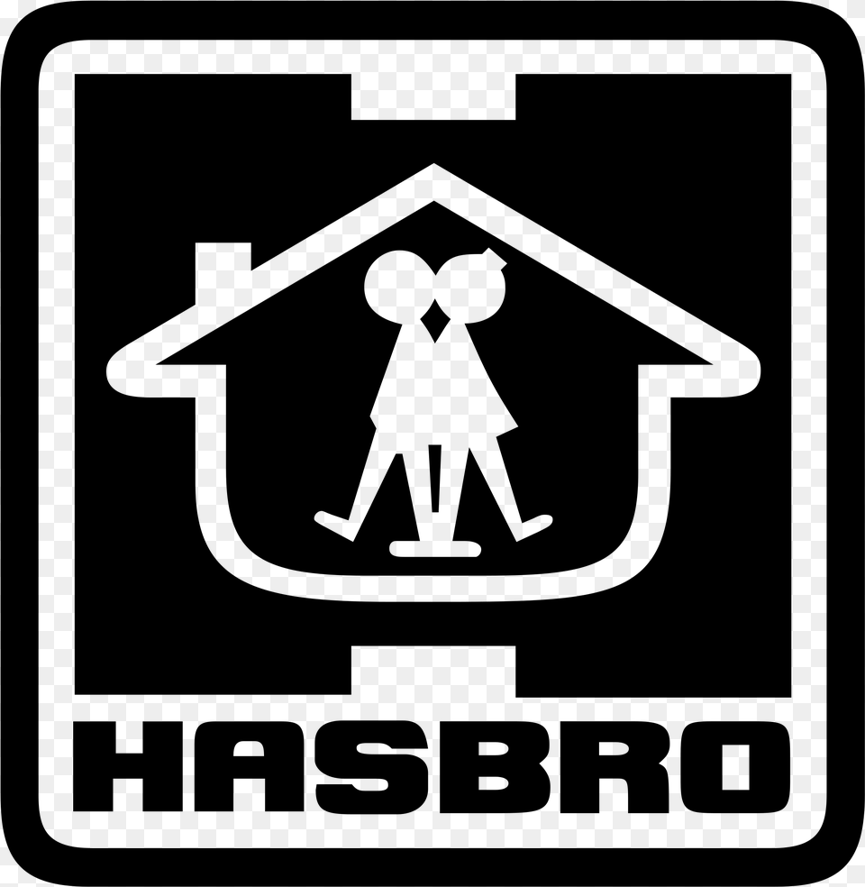 Hasbro Logo Old Hasbro Logo, Gray Free Png Download