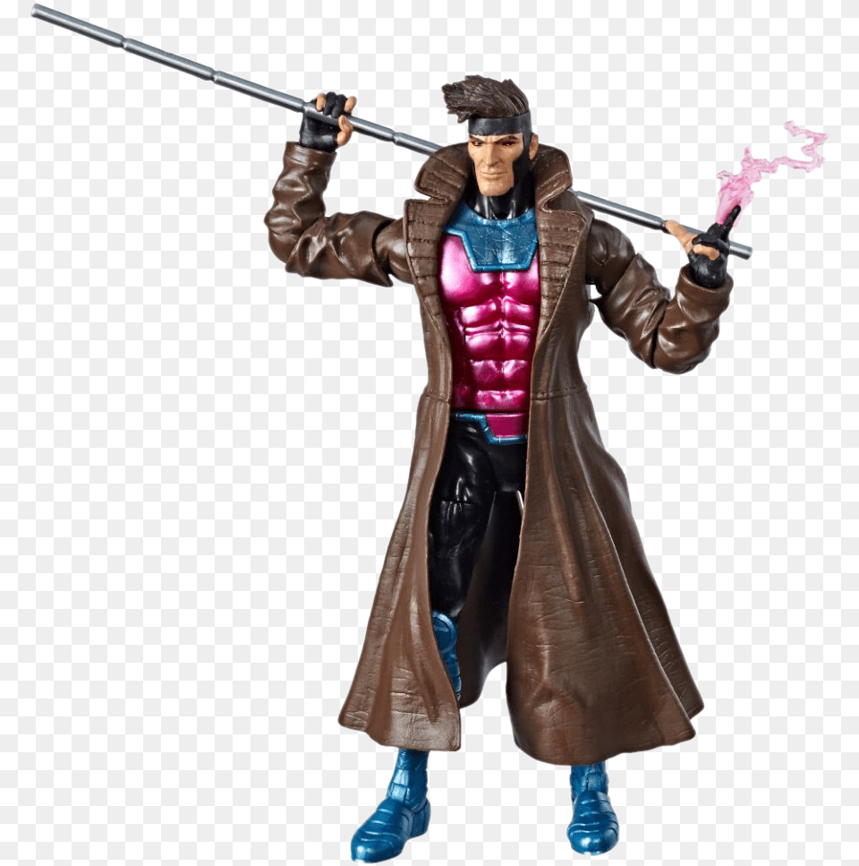 Hasbro Marvel Legends Gambit, Clothing, Coat, Adult, Male Free Transparent Png