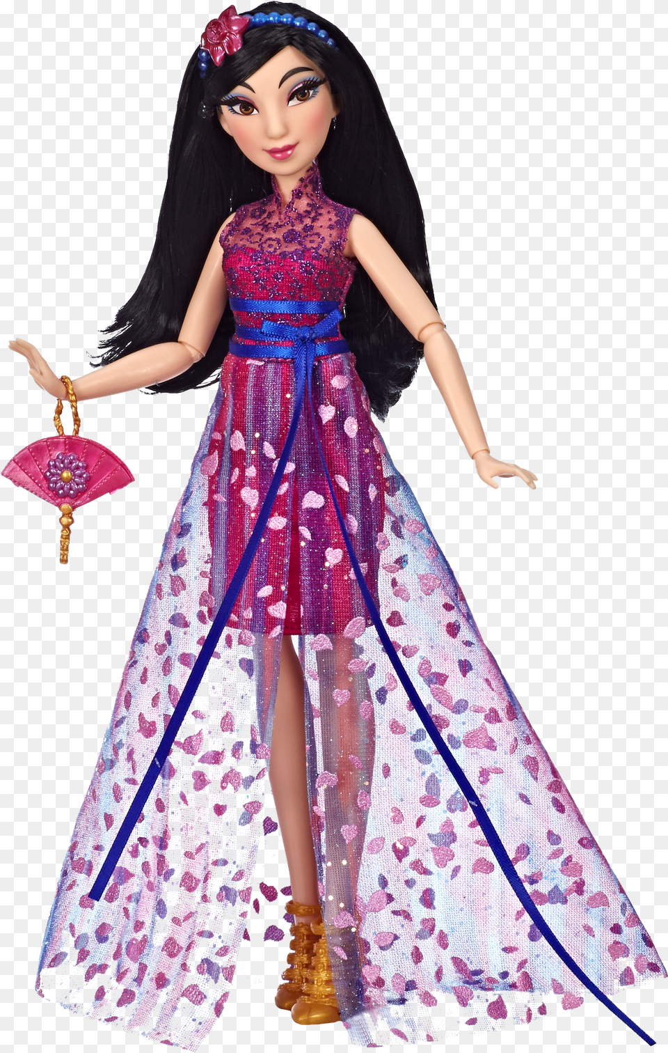 Hasbro Princessedisneystyledeluxemulanpng Disney Princess Style Series Dolls, Toy, Clothing, Doll, Dress Png Image