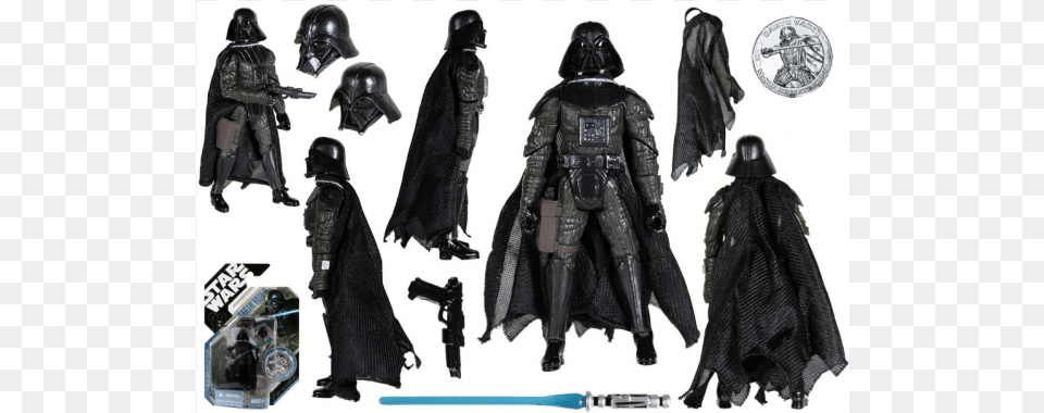 Hasbro Star Wars 30th Anniversary Ralph Mcquarrie Concept Mcquarrie Vader Hasbro, Fashion, Adult, Person, Woman Png