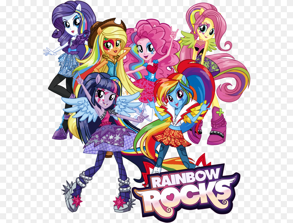 Hasbro Talks Season Five And Rainbow Rocks My Little Pony By Perdita Finn, Art, Book, Comics, Graphics Free Png Download