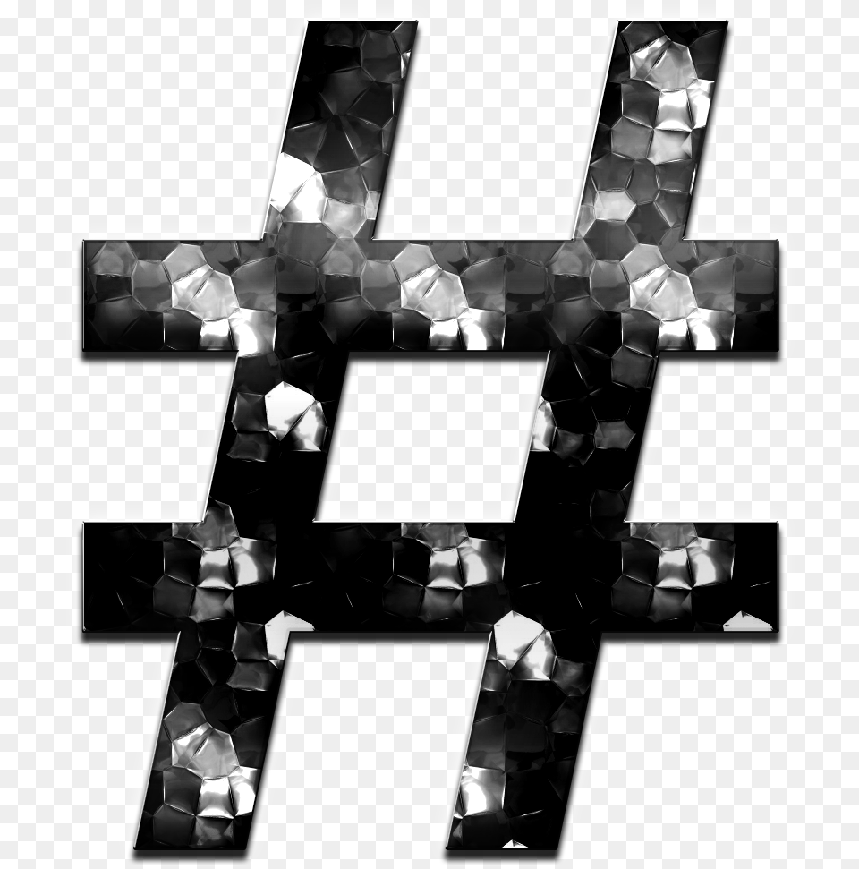 Hash Transparent Monochrome, Cross, Symbol, Text Free Png