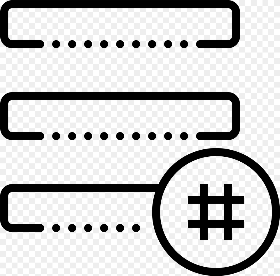 Hashtag, Gray Png Image