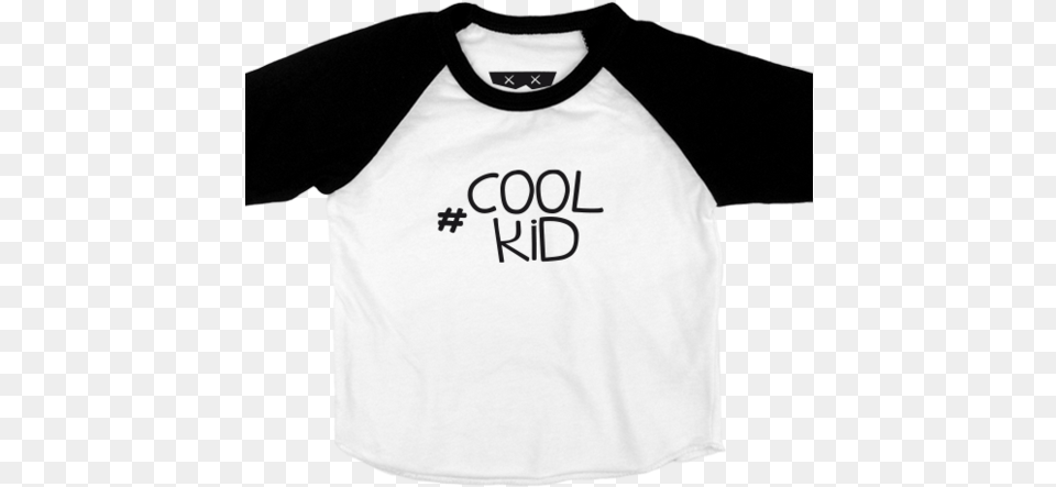 Hashtag Cool Kid Tee Raglan Sleeve, Clothing, Shirt, T-shirt Png