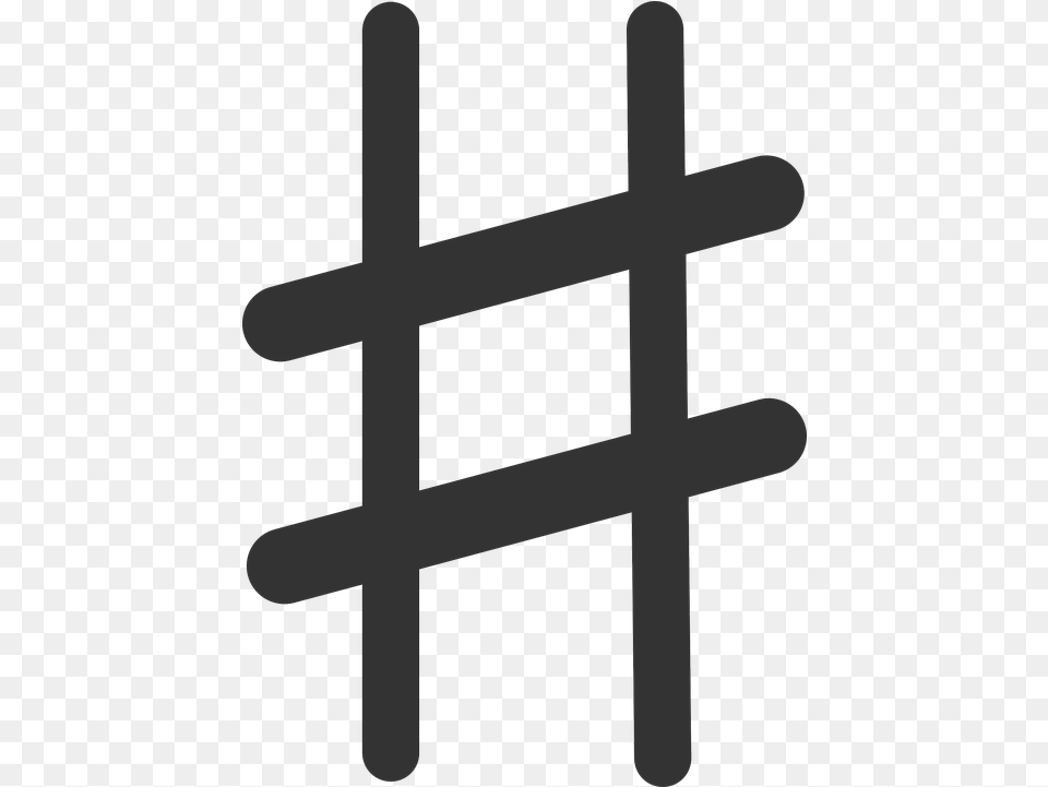 Hashtag Gate Symbol Music Sharp, Cross, Cutlery, Nature, Outdoors Png