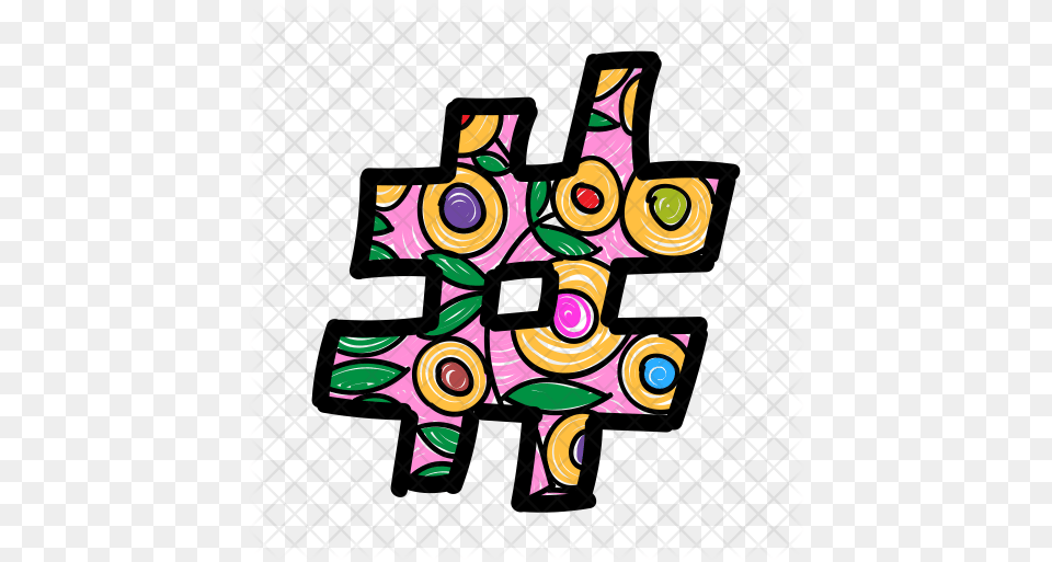 Hashtag Icon Hashtag, Art, Graphics, Pattern Free Png