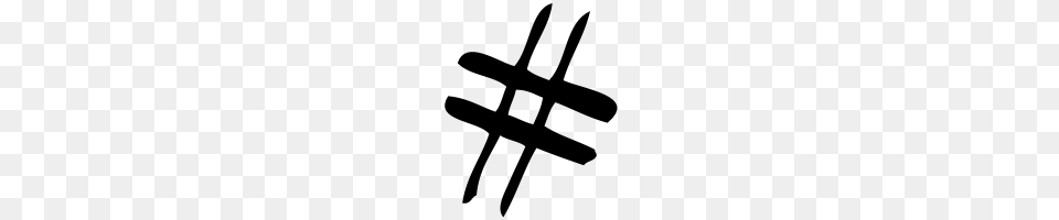 Hashtag Icons Noun Project, Gray Png