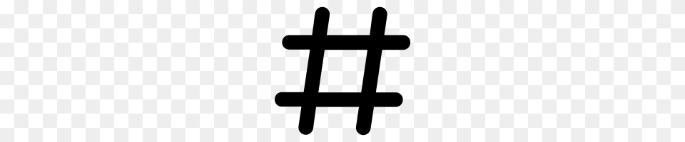 Hashtag Gray Png Image