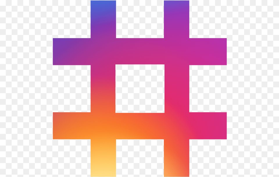 Hashtag Instagram Hashtag Icon, Cross, Lighting, Purple, Symbol Png