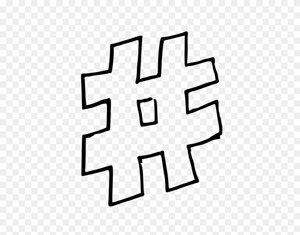 Hashtag Number Sign Social Media Computer Icons, Gray Free Png Download