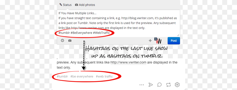 Hashtags On The Last Line Show Up As Hashtags In Your Show Tags, Text, Page Free Png Download