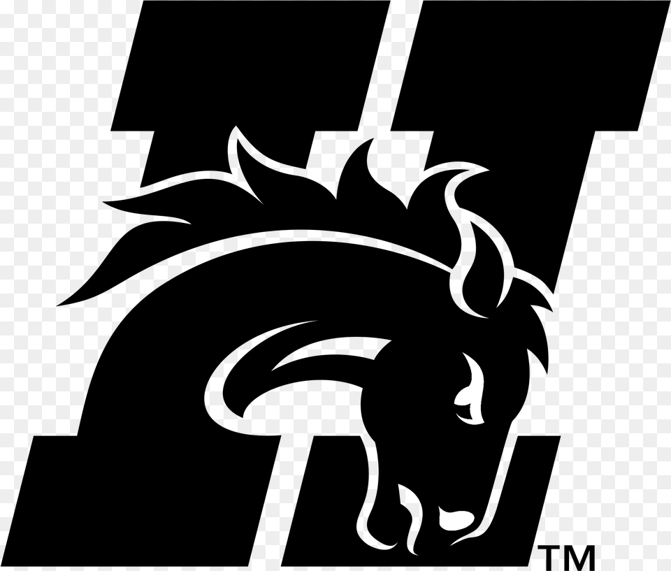 Hastings College Broncos Football Hamilton High School Hamilton High School Montana Logo, Silhouette Png