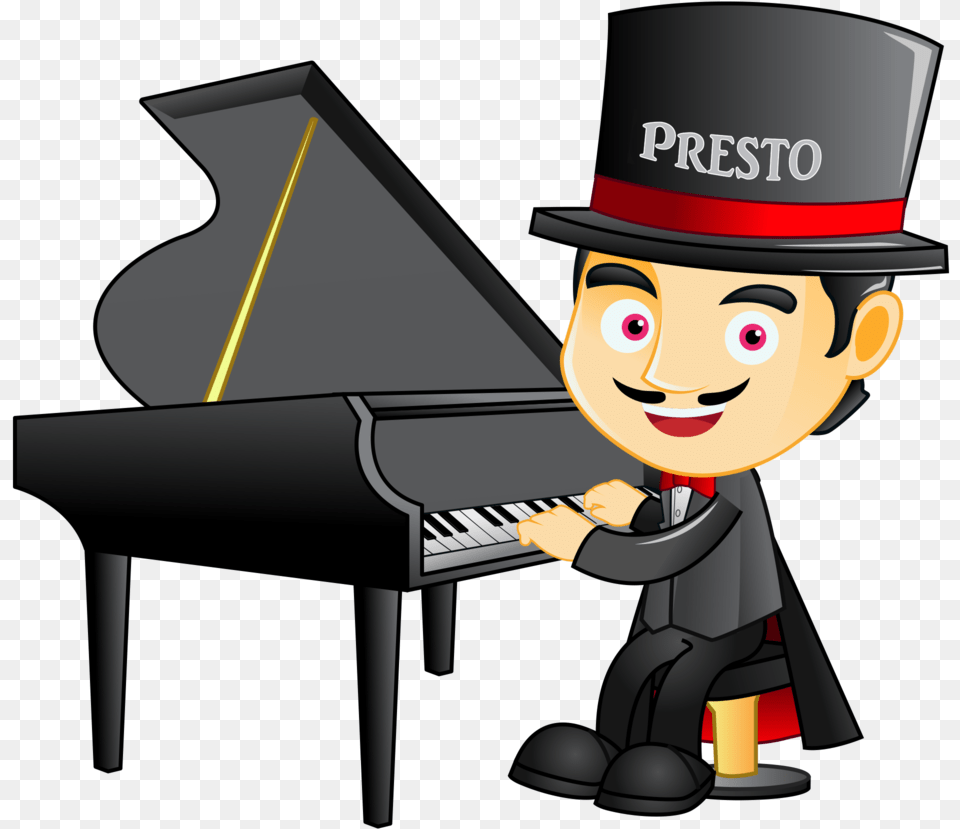 Hat, Person, Performer, Keyboard, Piano Png