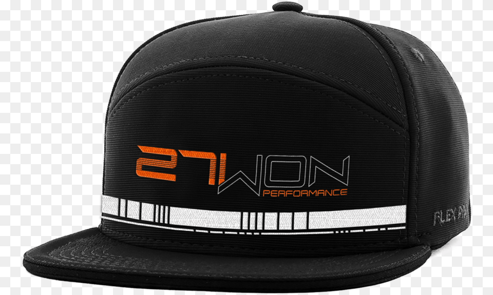 Hat 27won Launch 2017 Front Logo Racing Stripe, Baseball Cap, Cap, Clothing, Helmet Free Png