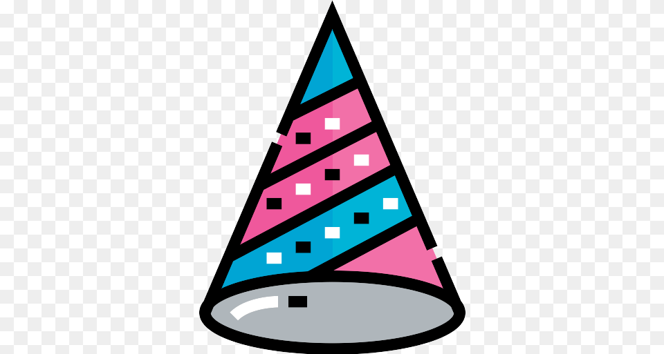 Hat Celebration Icon Triangle, Clothing, Lighting Free Transparent Png