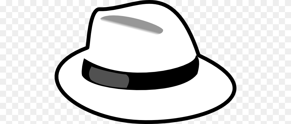 Hat Clip Art Black And White White Hat Clip Art, Clothing, Sun Hat, Hardhat, Helmet Png Image