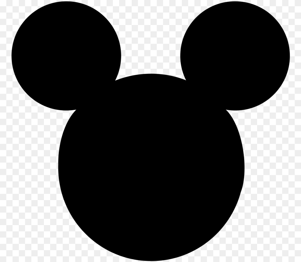 Hat Clipart Disney Mickey Mouse Ears Clipart, Gray Free Png Download