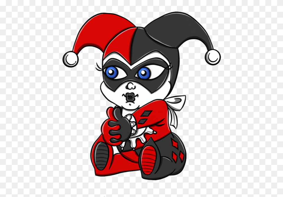 Hat Clipart Harley Quinn Harley Quinn, Baby, Person, Book, Comics Free Png Download