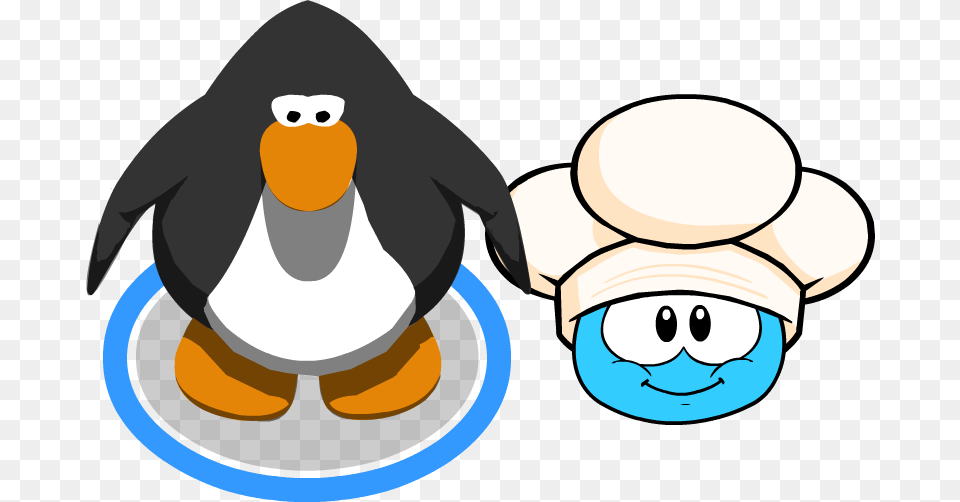 Hat In Game Club Penguin, Animal, Bird, Face, Head Free Png