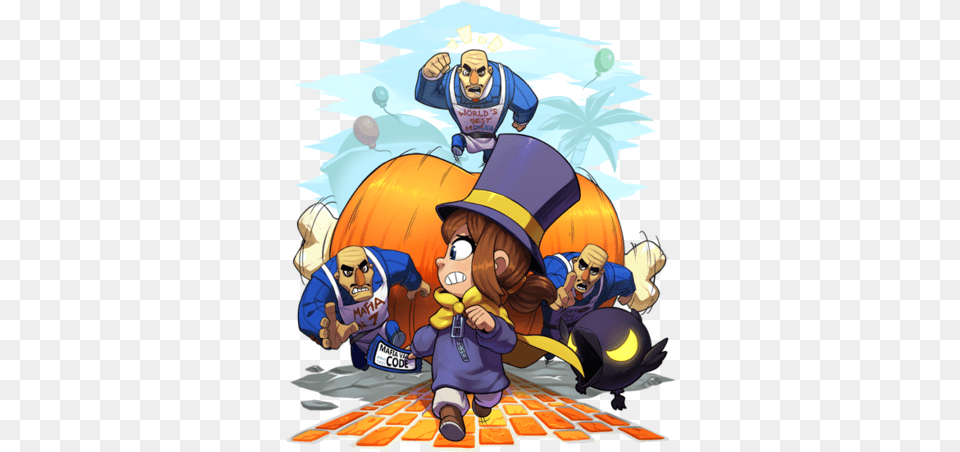 Hat In Time Conductor, Book, Comics, Publication, Baby Free Png