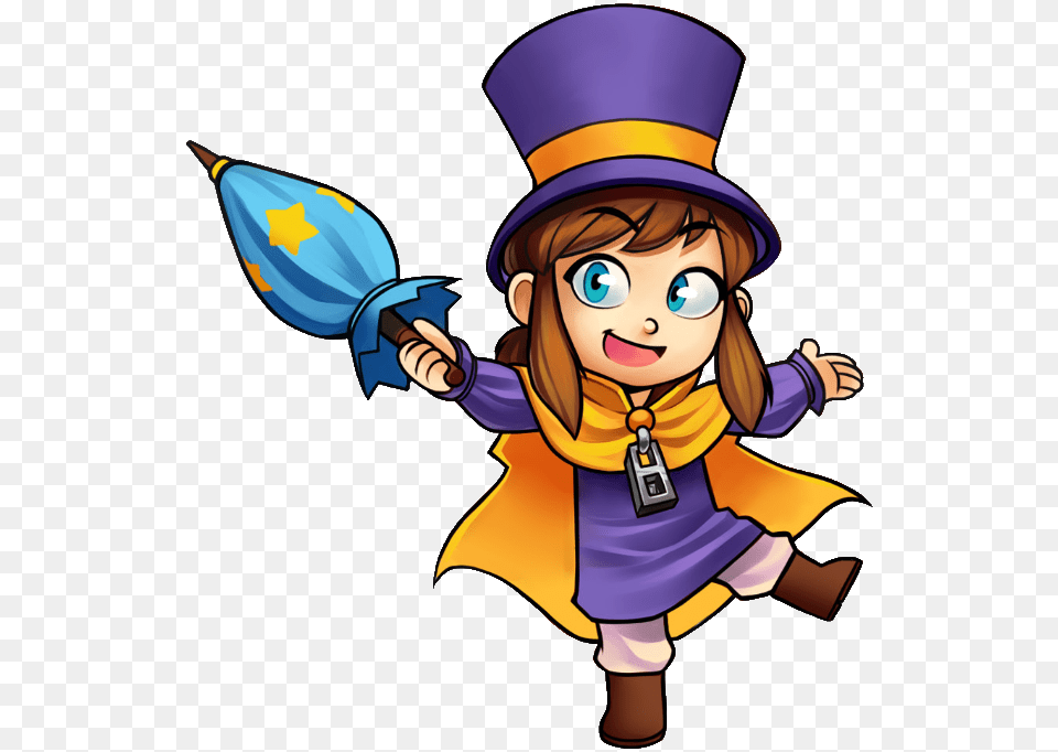 Hat Kid A Hat In Time Wiki Fandom Powered, Book, Comics, Publication, Baby Free Png