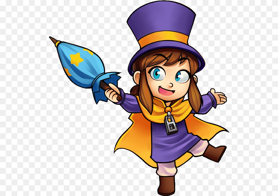 Hat Kid Hat Kid A Hat In Time, Baby, Book, Comics, Person Free Transparent Png