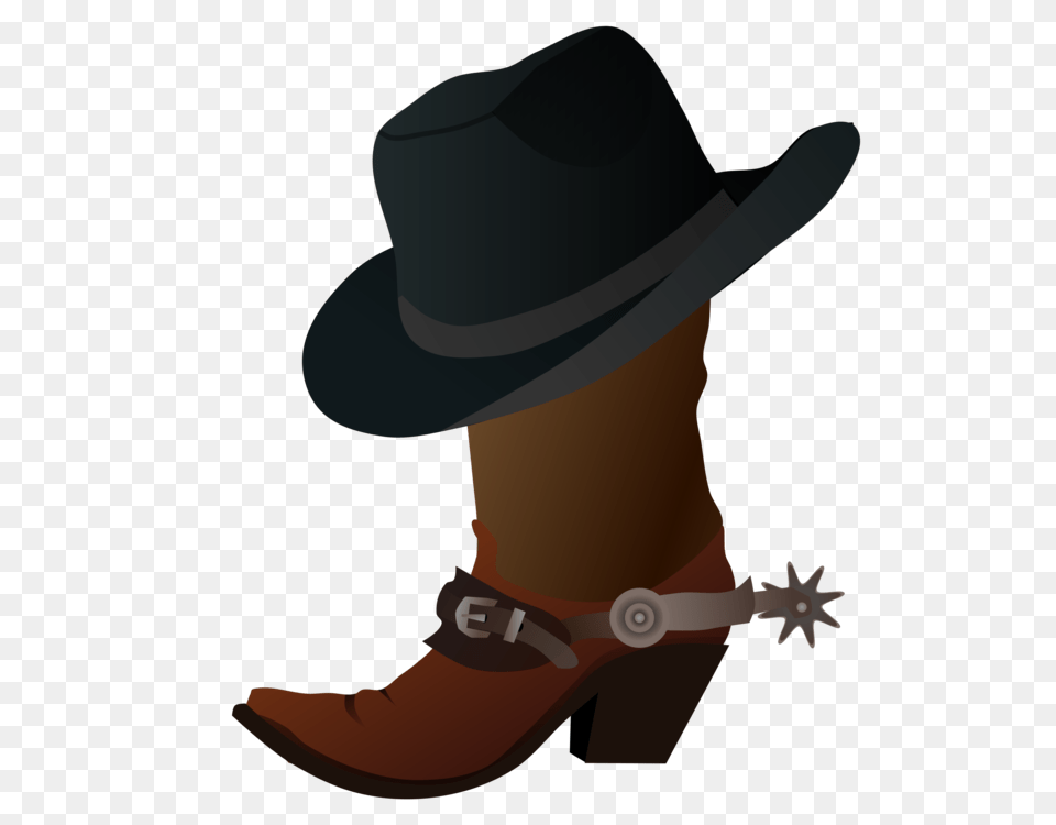 Hat N Boots T Shirt Cowboy Boot, Clothing, Cowboy Hat, Animal, Fish Png Image